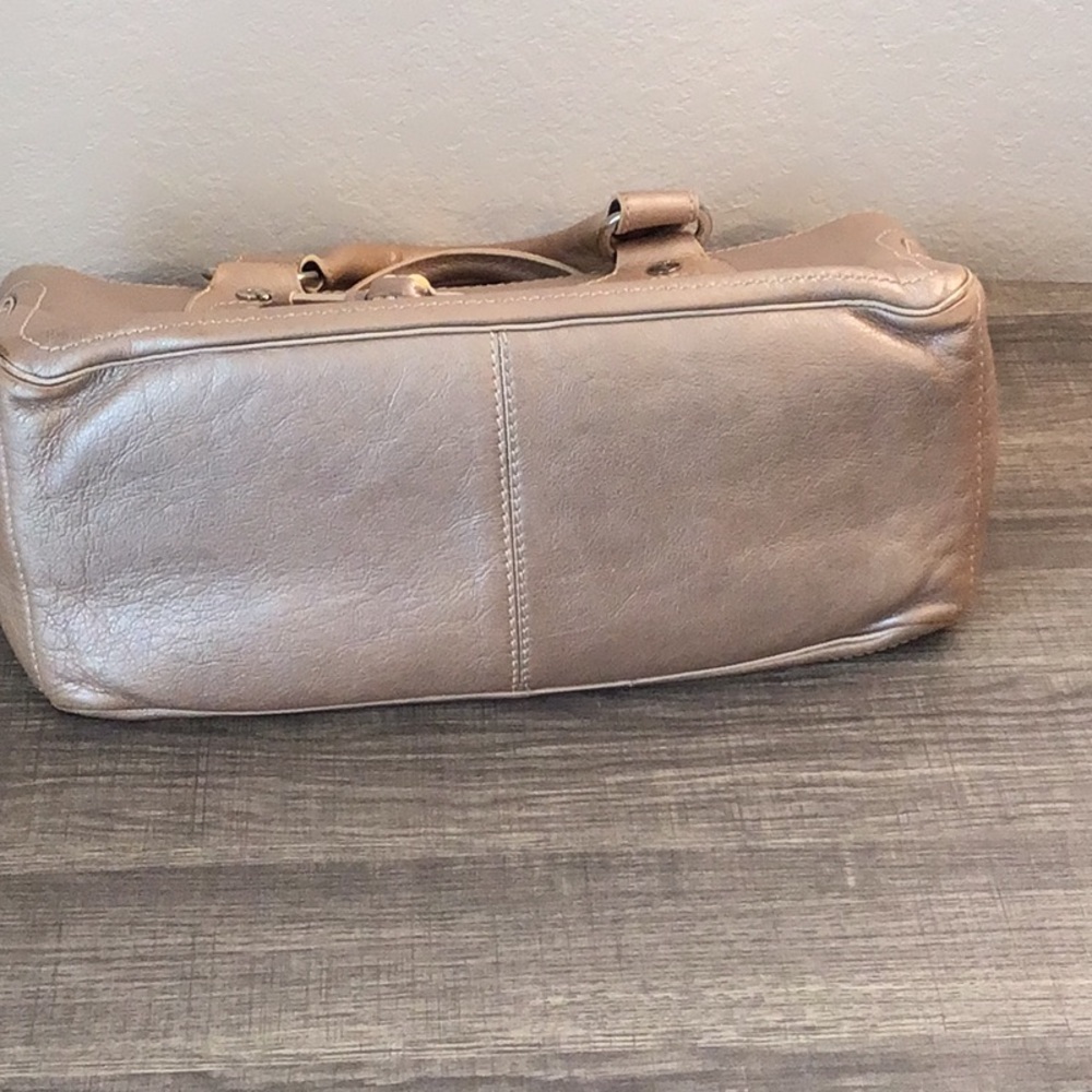 Celine Tan Champagne Boogie Leather Bag - Picture 6 of 15